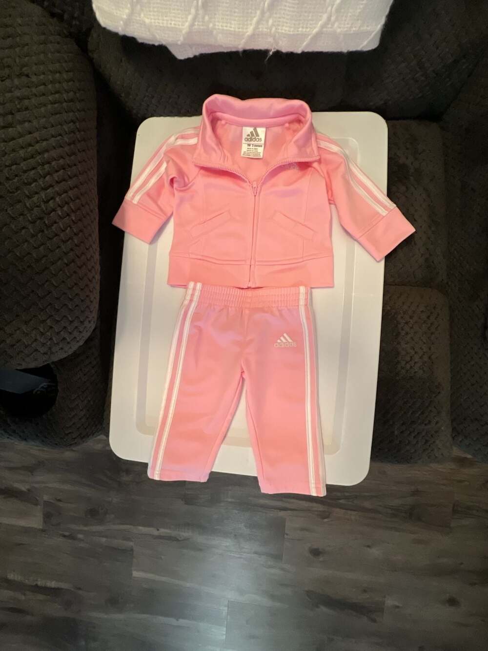 adidas Baby Girls 2-pc. Track Suit - ,